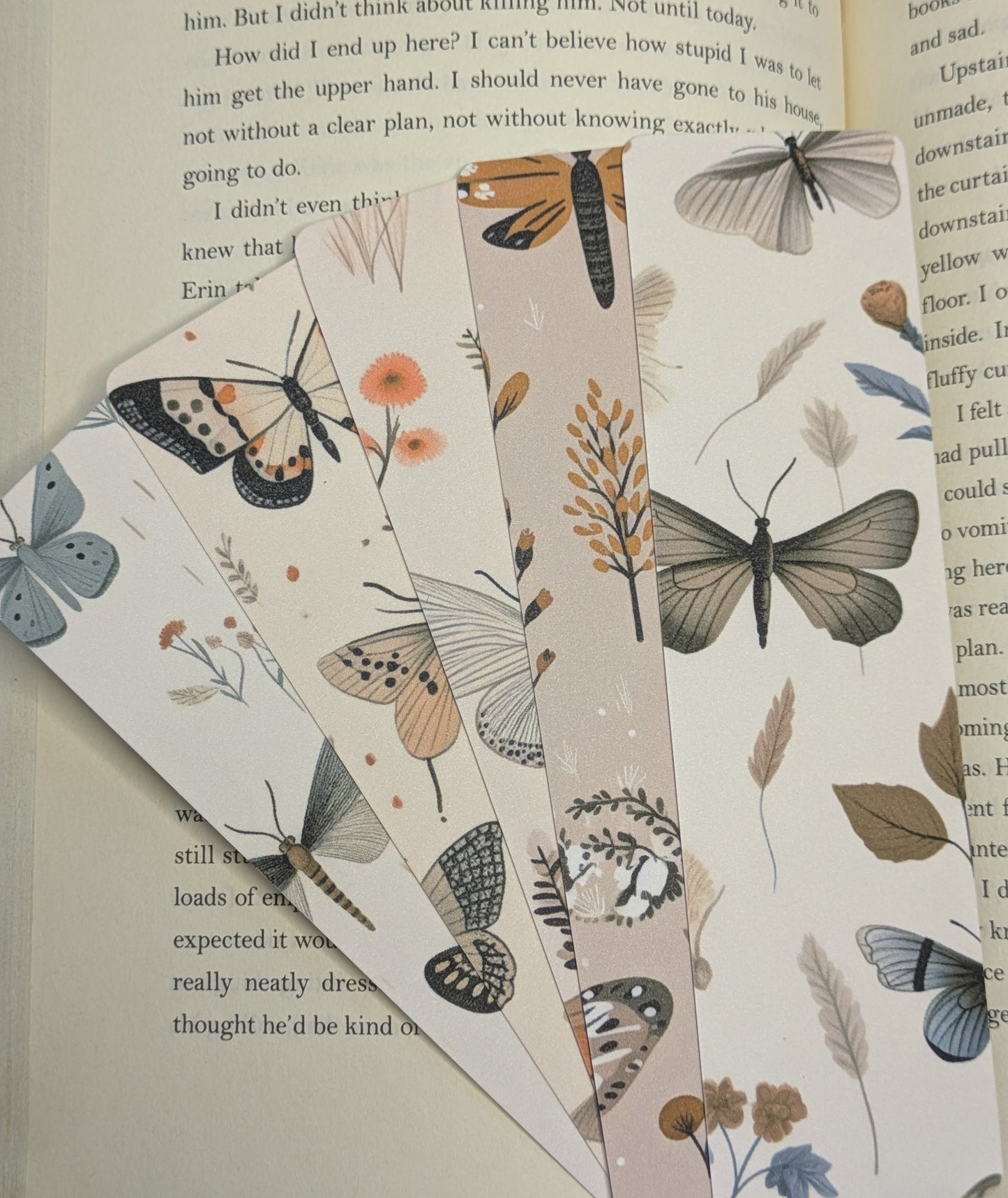 Moth Bookmarks