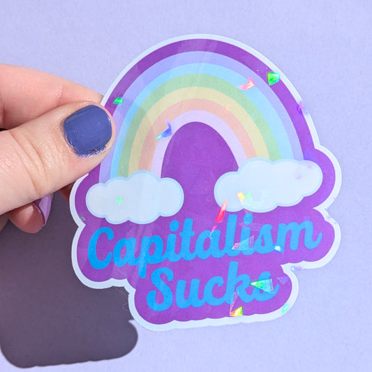 Anti Capitalism Sticker