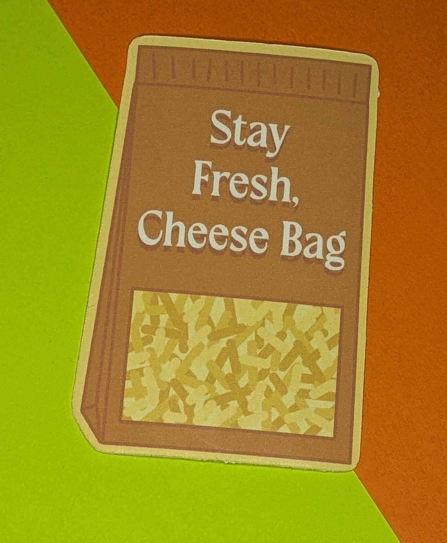 Stay Fresh 3" Glossy Sticker