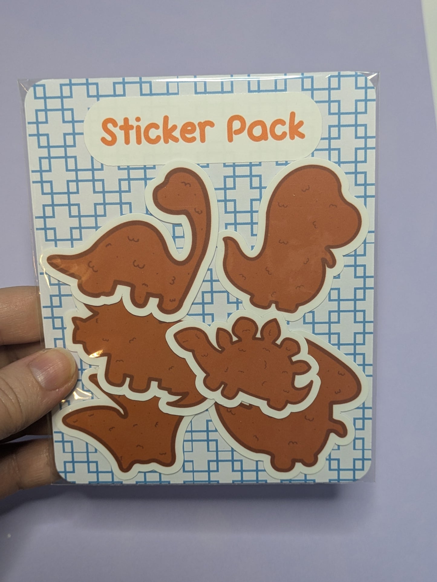 Dino Nugget Sticker Pack