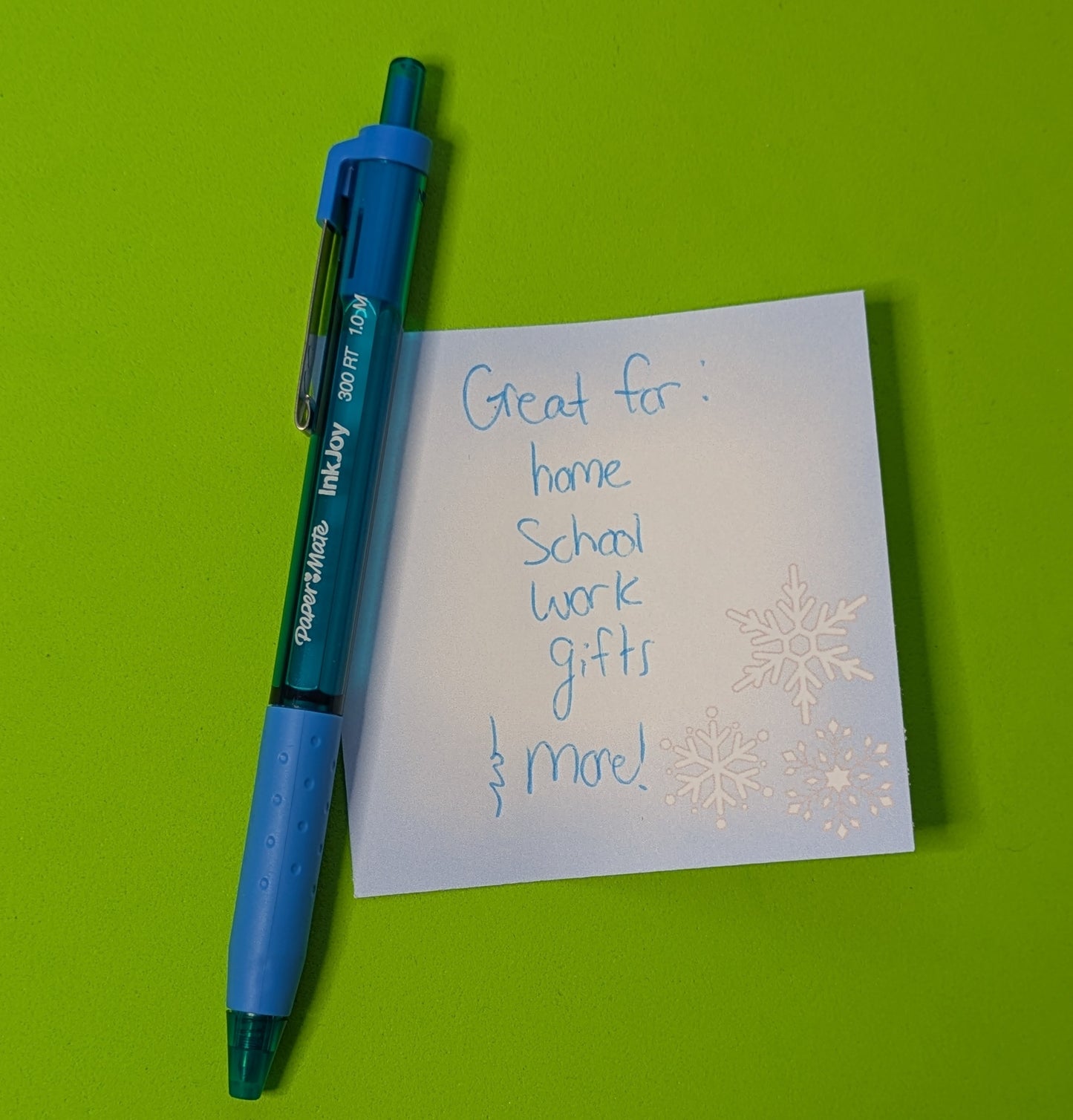 Winter Mini Notepad, Cute Stationery, Mini Notepad