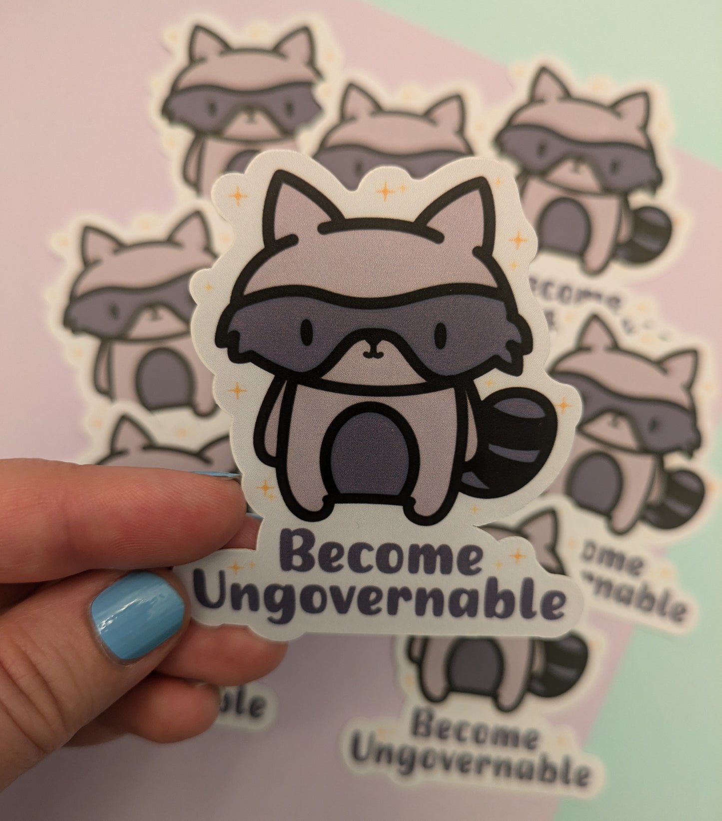 Become Ungovernable 3" Matte Sticker