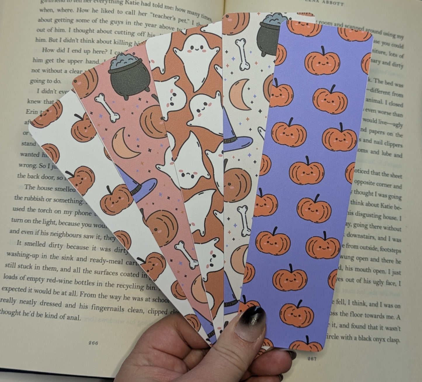 Cute Halloween Bookmarks