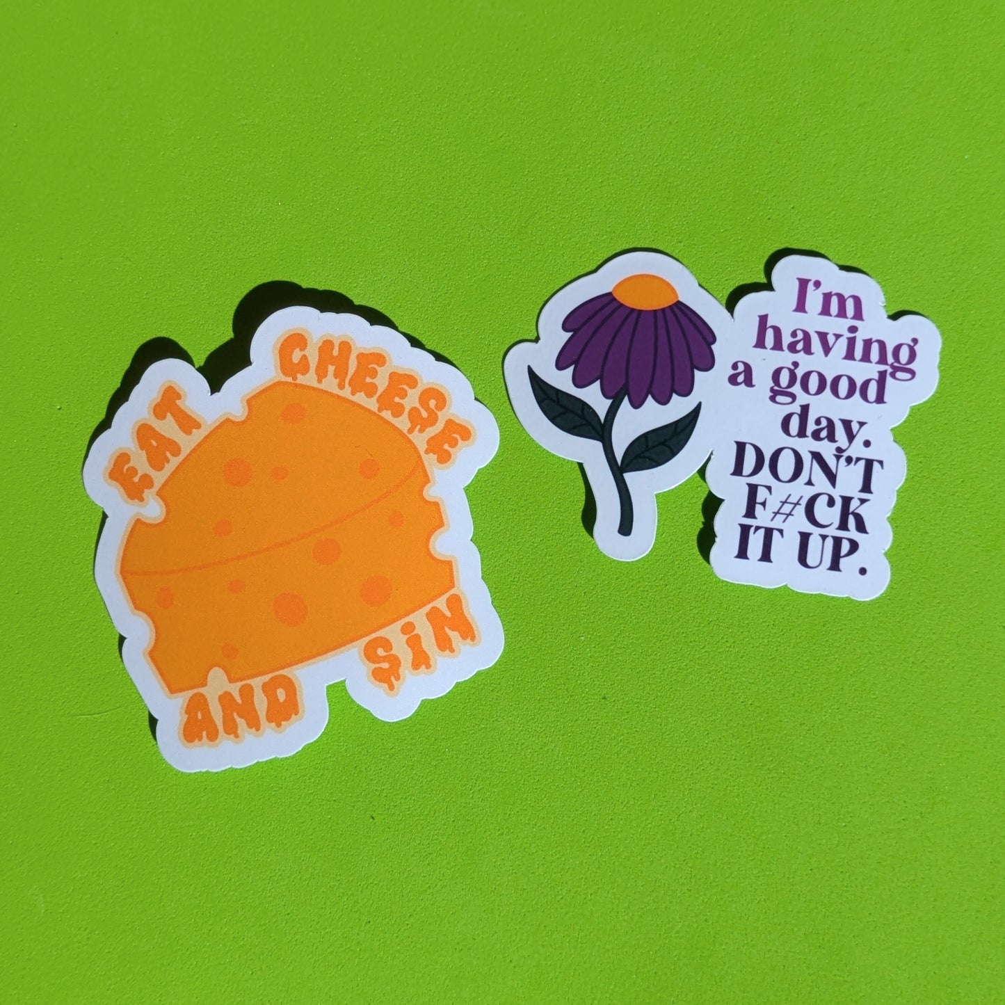 Cheese Sticker