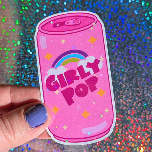 Girly Pop Sticker