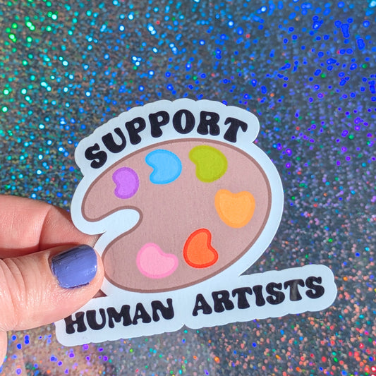 Anti AI Sticker