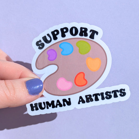 Anti AI Sticker