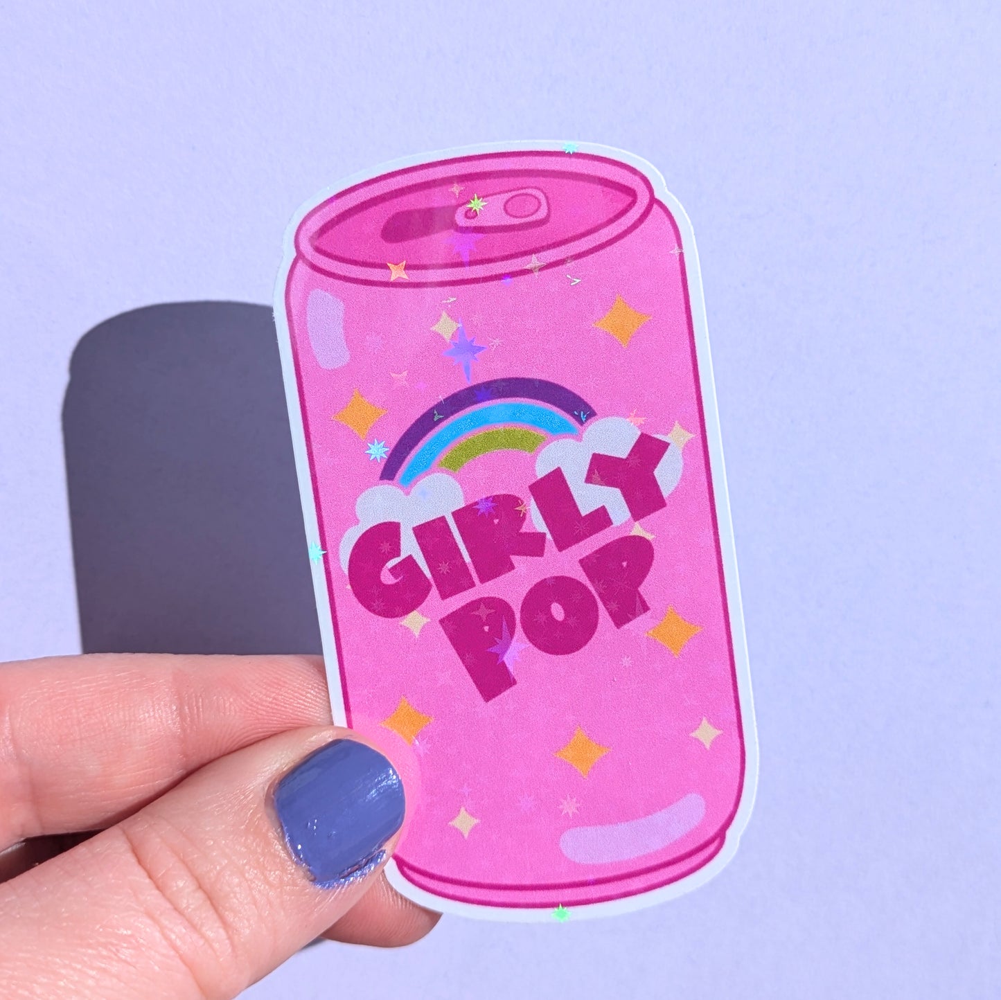 Girly Pop Sticker