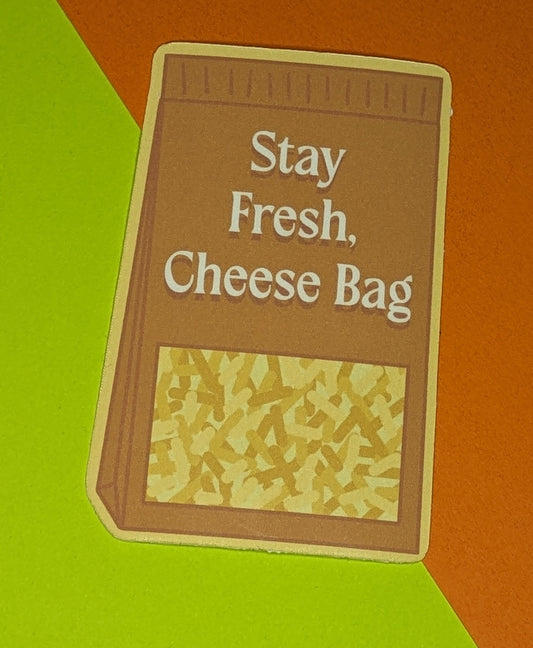 Stay Fresh 3" Glossy Sticker