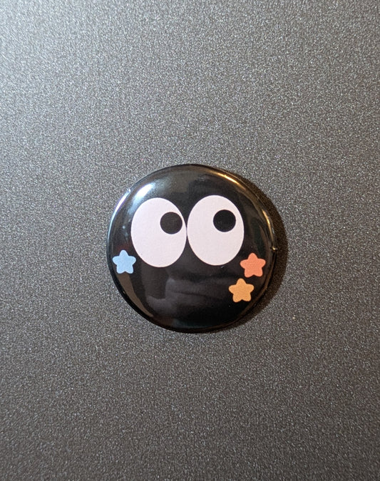 Cute Soot Ball 1.25" Magnet Set