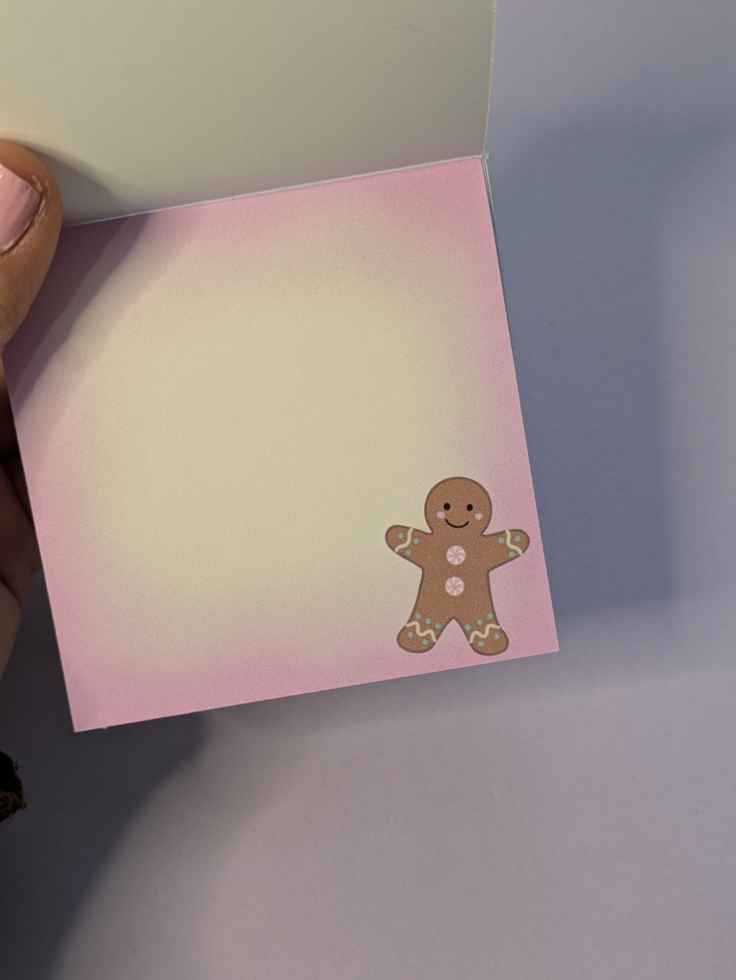 Winter Mini Notepad, Cute Stationery, Mini Notepad