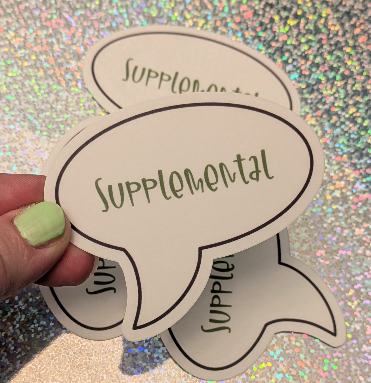 Spooky Archives, Supplemental, TMA Fan Art, Matte Sticker, TMA Statement, TMA