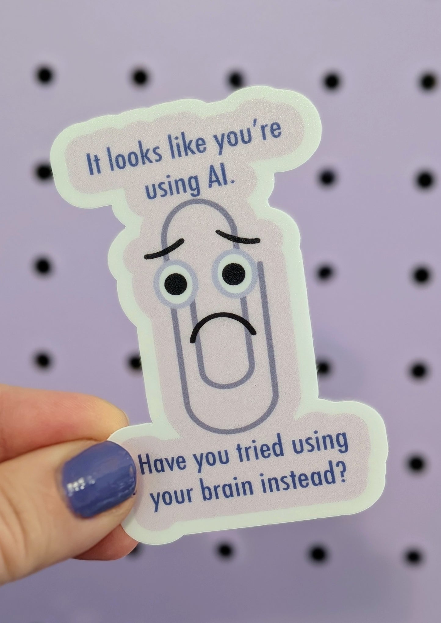 Anti AI Sticker