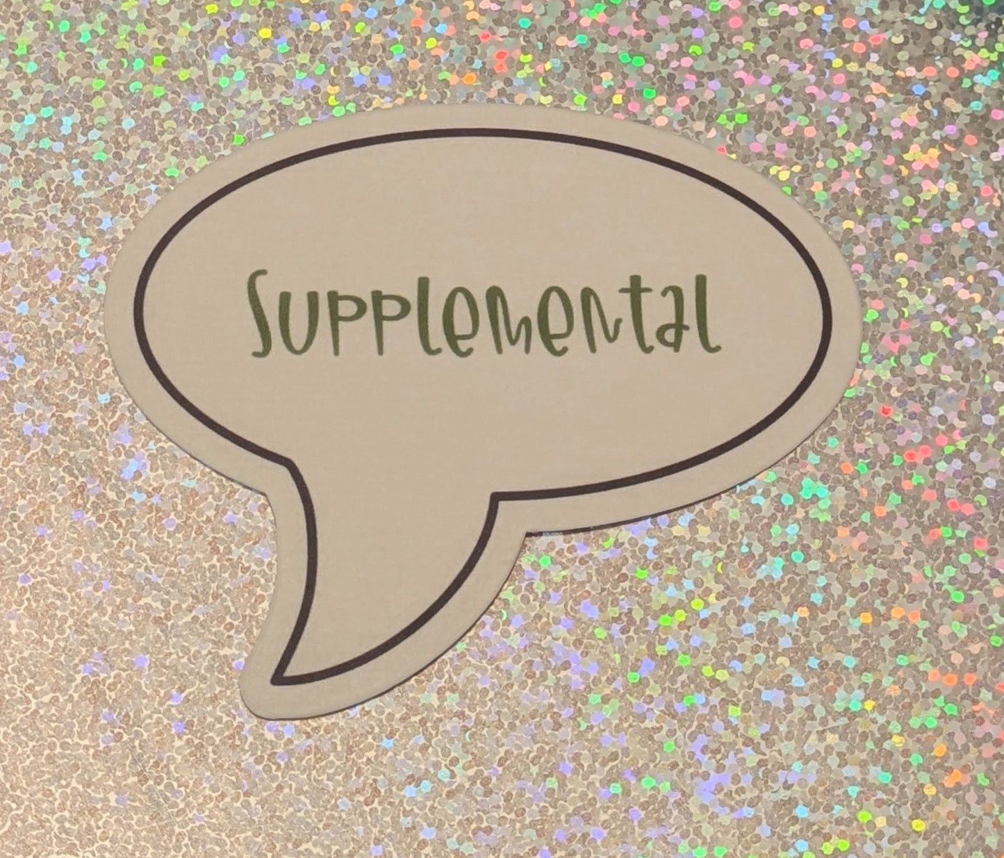 Spooky Archives, Supplemental, TMA Fan Art, Matte Sticker, TMA Statement, TMA