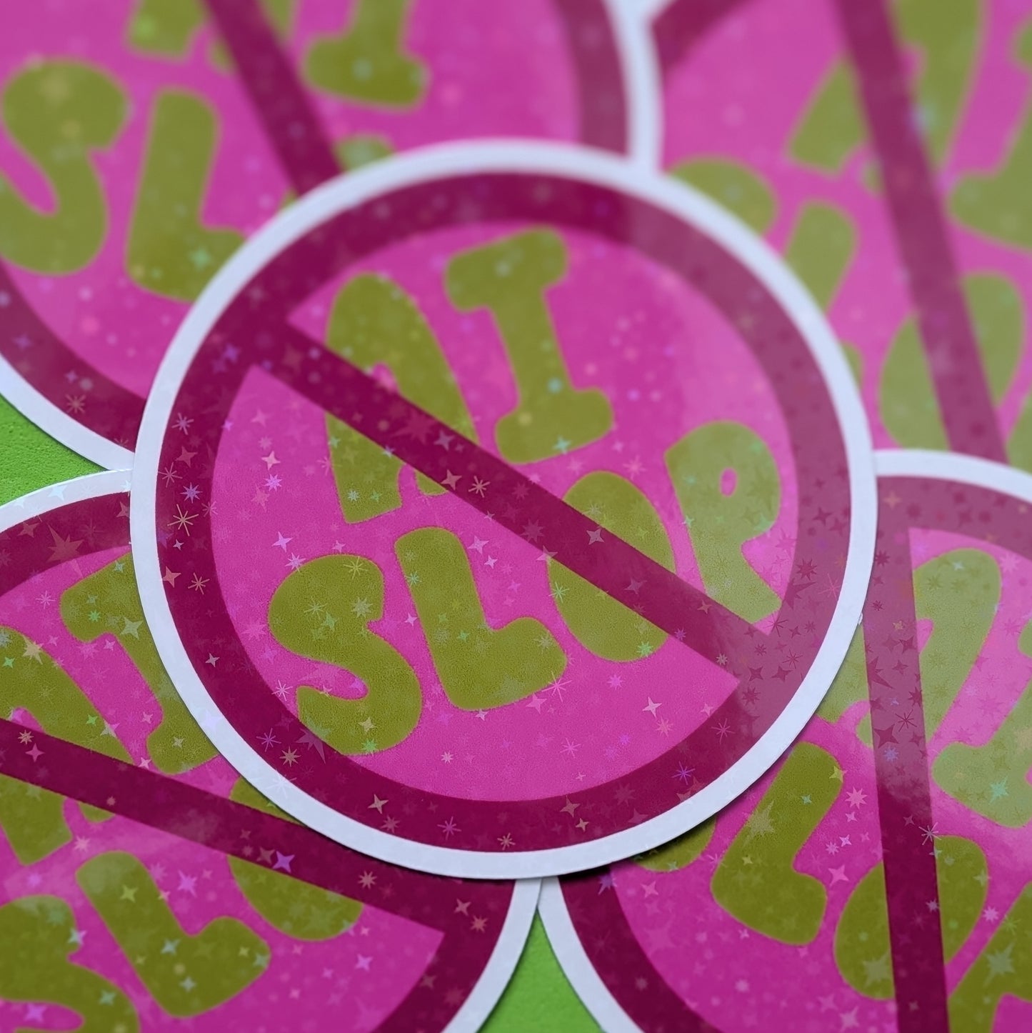 Anti AI Sticker