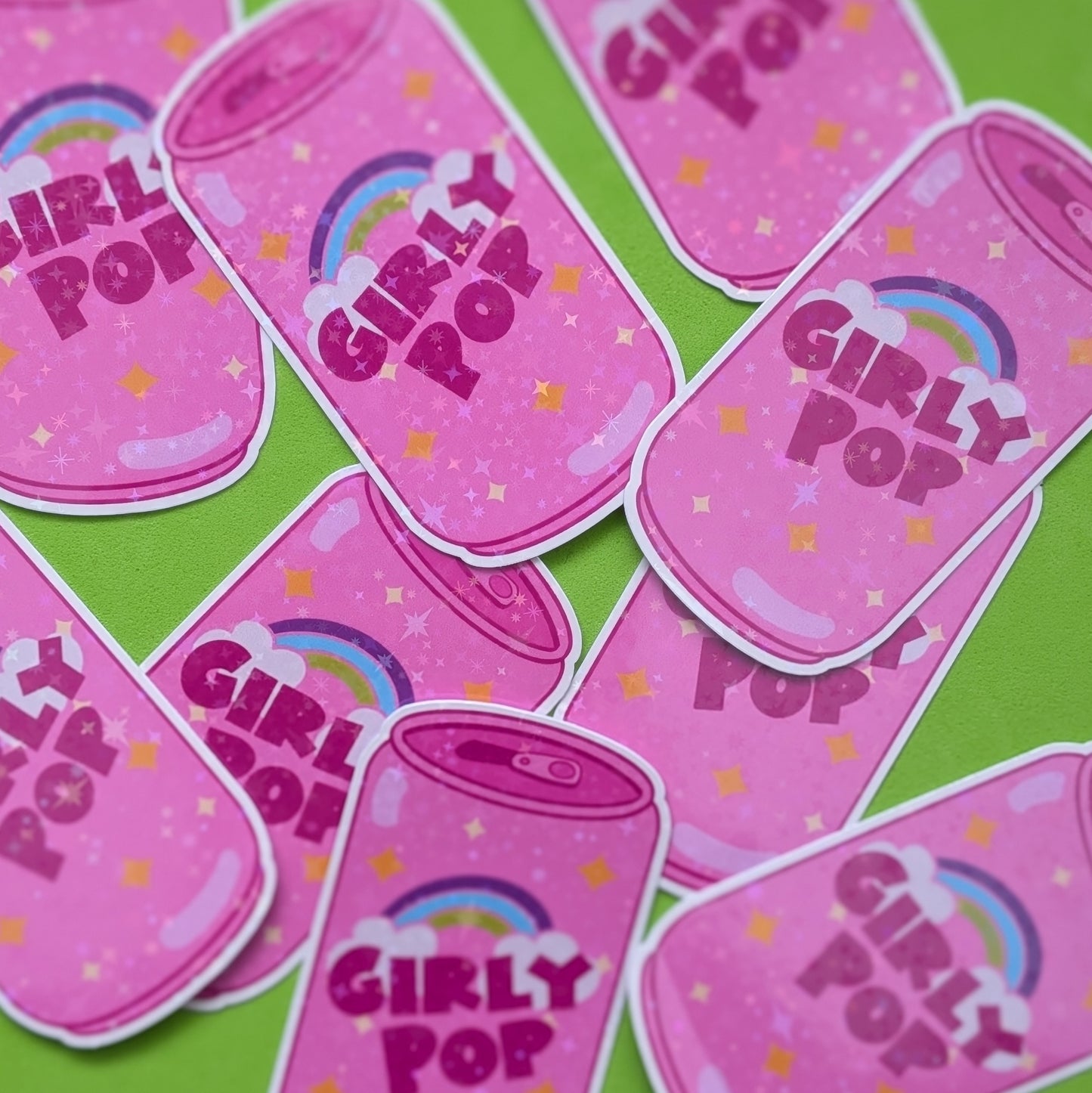 Girly Pop Sticker