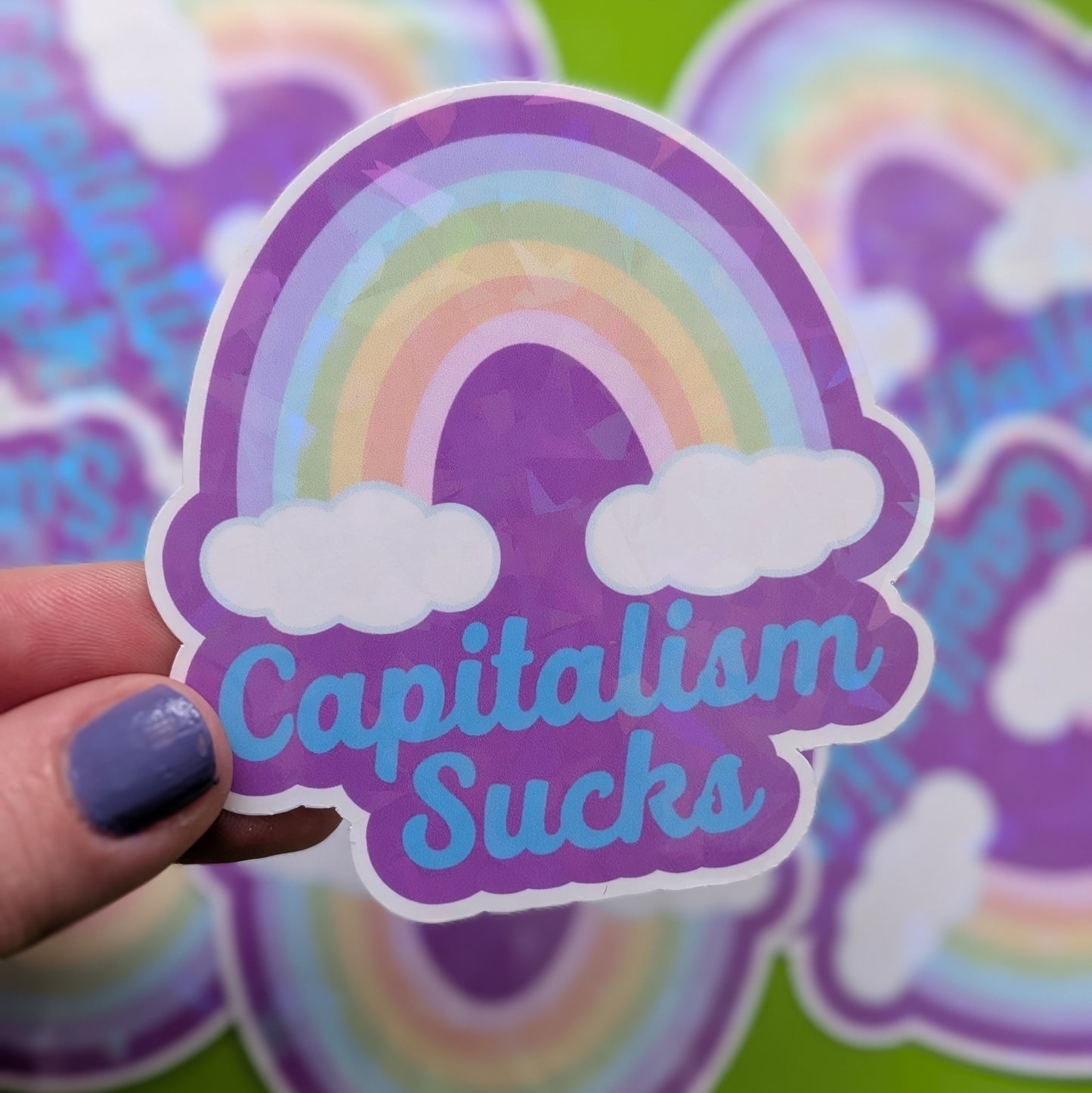 Anti Capitalism Sticker