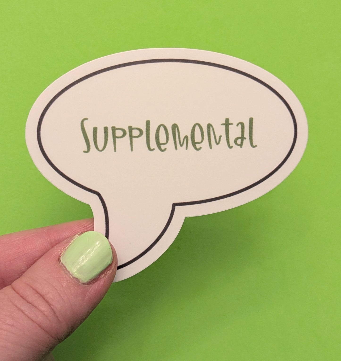 Spooky Archives, Supplemental, TMA Fan Art, Matte Sticker, TMA Statement, TMA