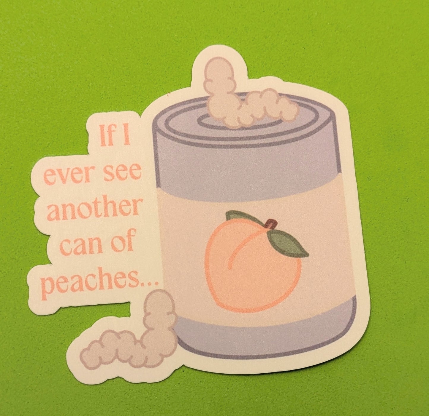 Spooky Archives, Peaches, Martin's Peaches, TMA Fan Art, TMA, Horror Podcast, Worm Sticker, Worms, Spooky Sticker