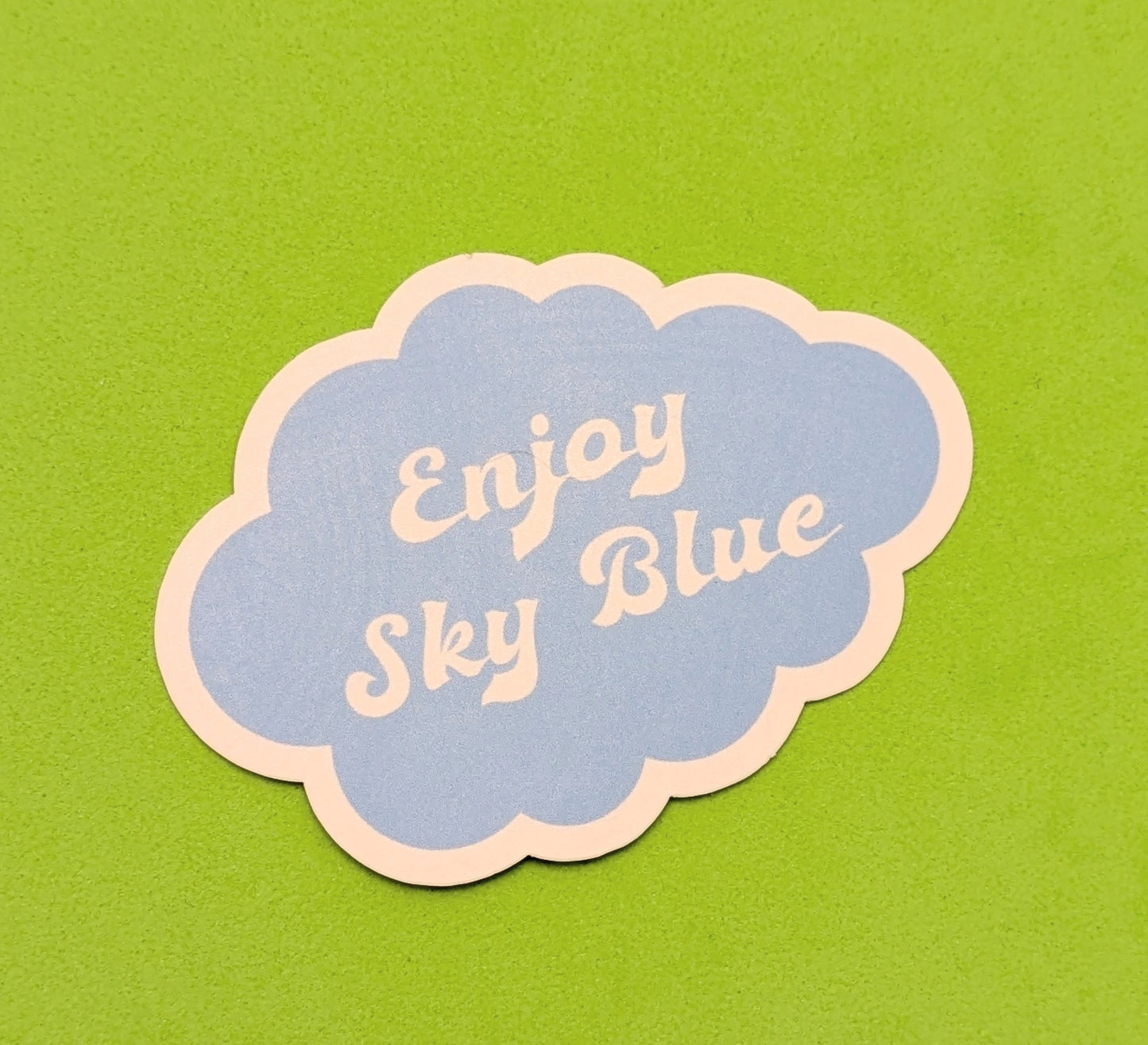 Spooky Archives, Enjoy Sky Blue, TMA Fan Art, TMA, Horror Podcast, Cloud Sticker, Spooky Sticker