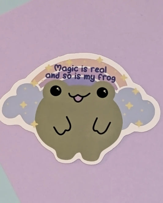 Magic is Real 3" Glossy Sticker