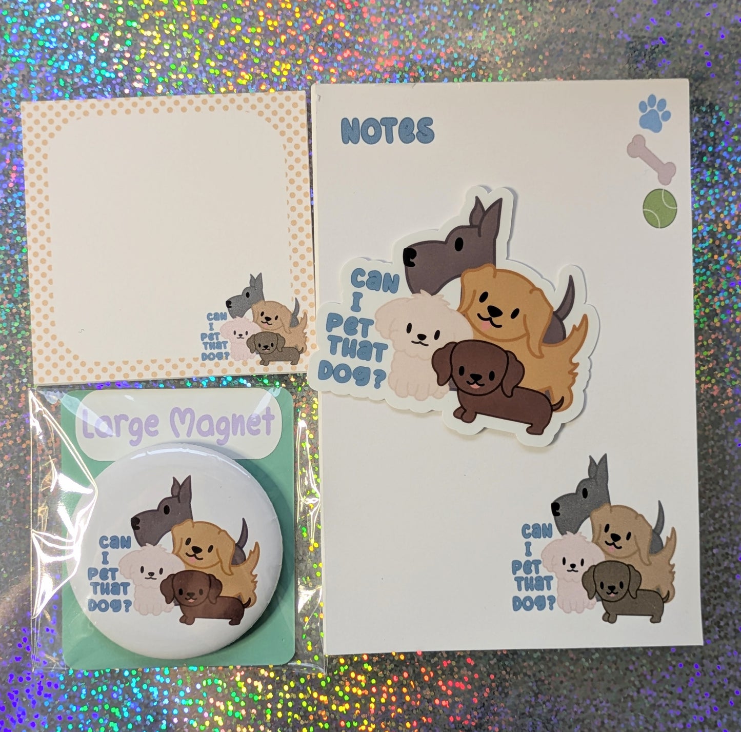 Dog Themed Stationery Set