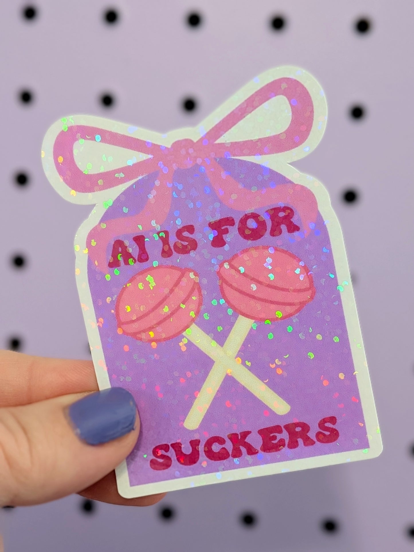 Anti AI Sticker