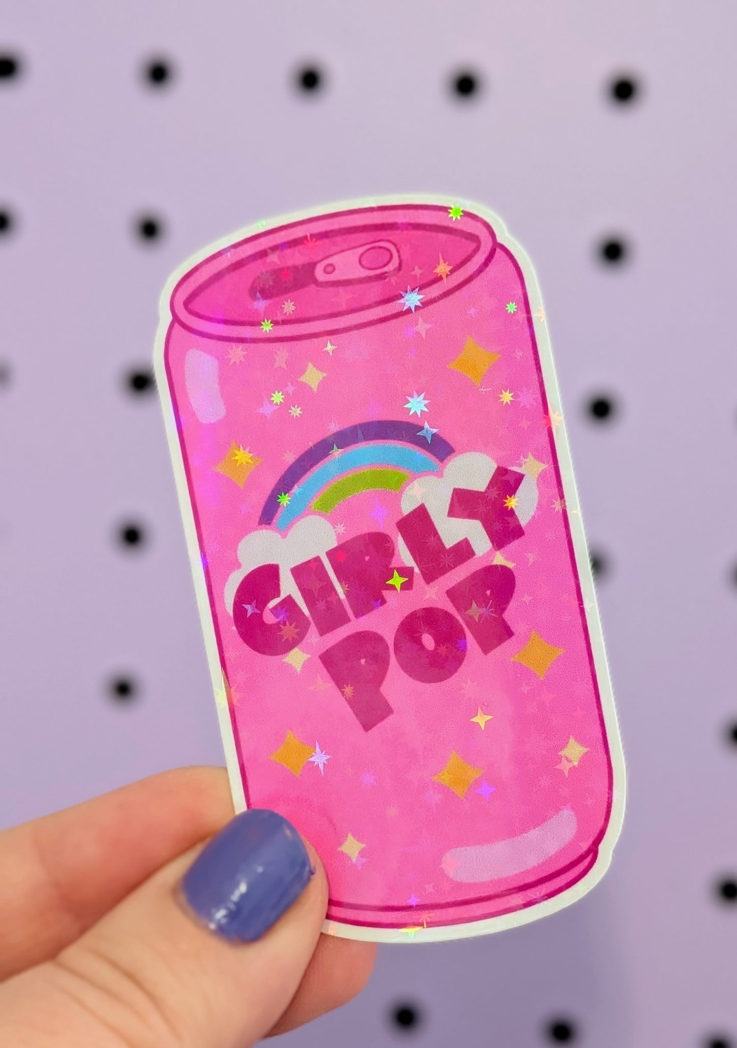 Girly Pop Sticker
