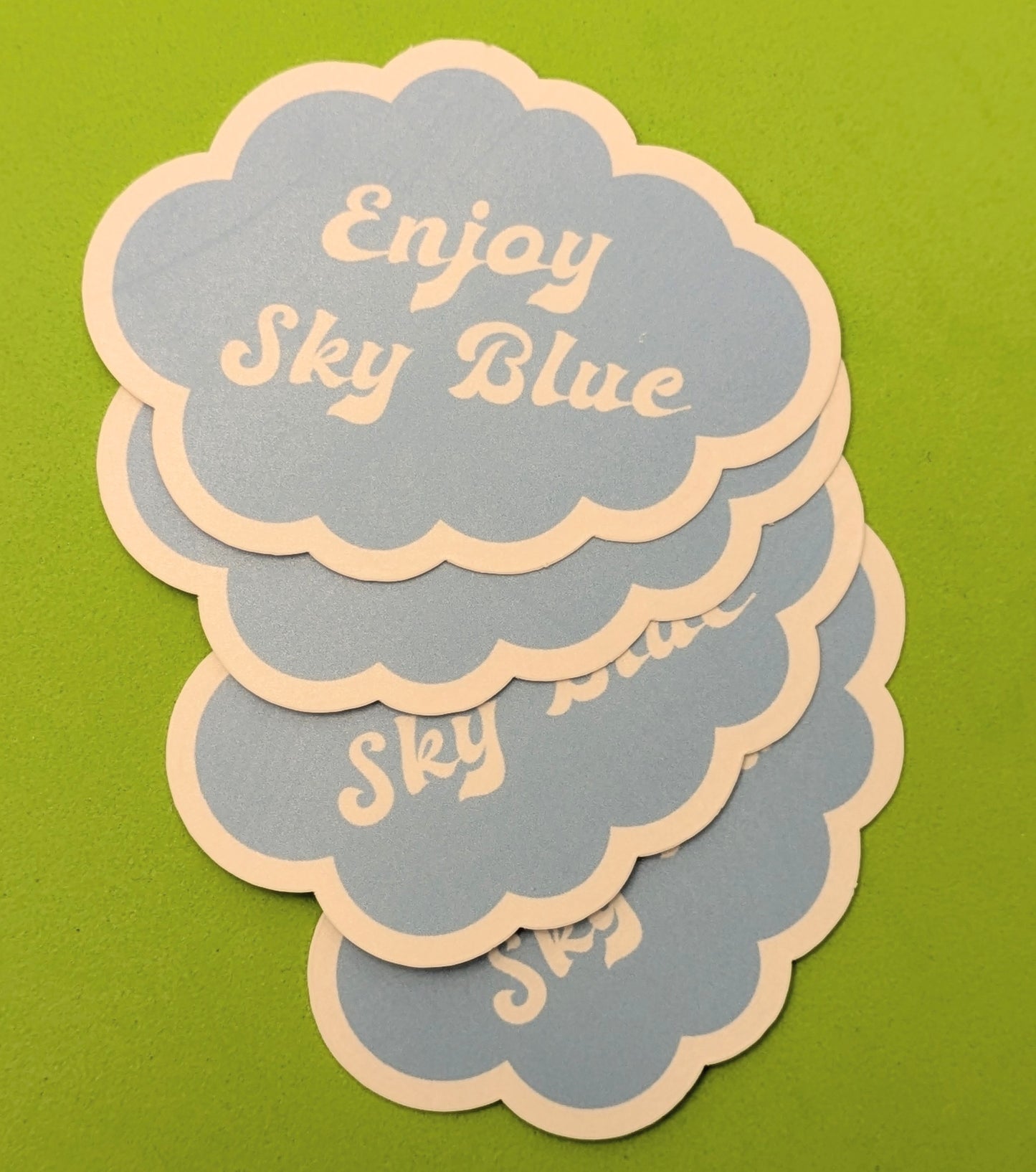 Spooky Archives, Enjoy Sky Blue, TMA Fan Art, TMA, Horror Podcast, Cloud Sticker, Spooky Sticker