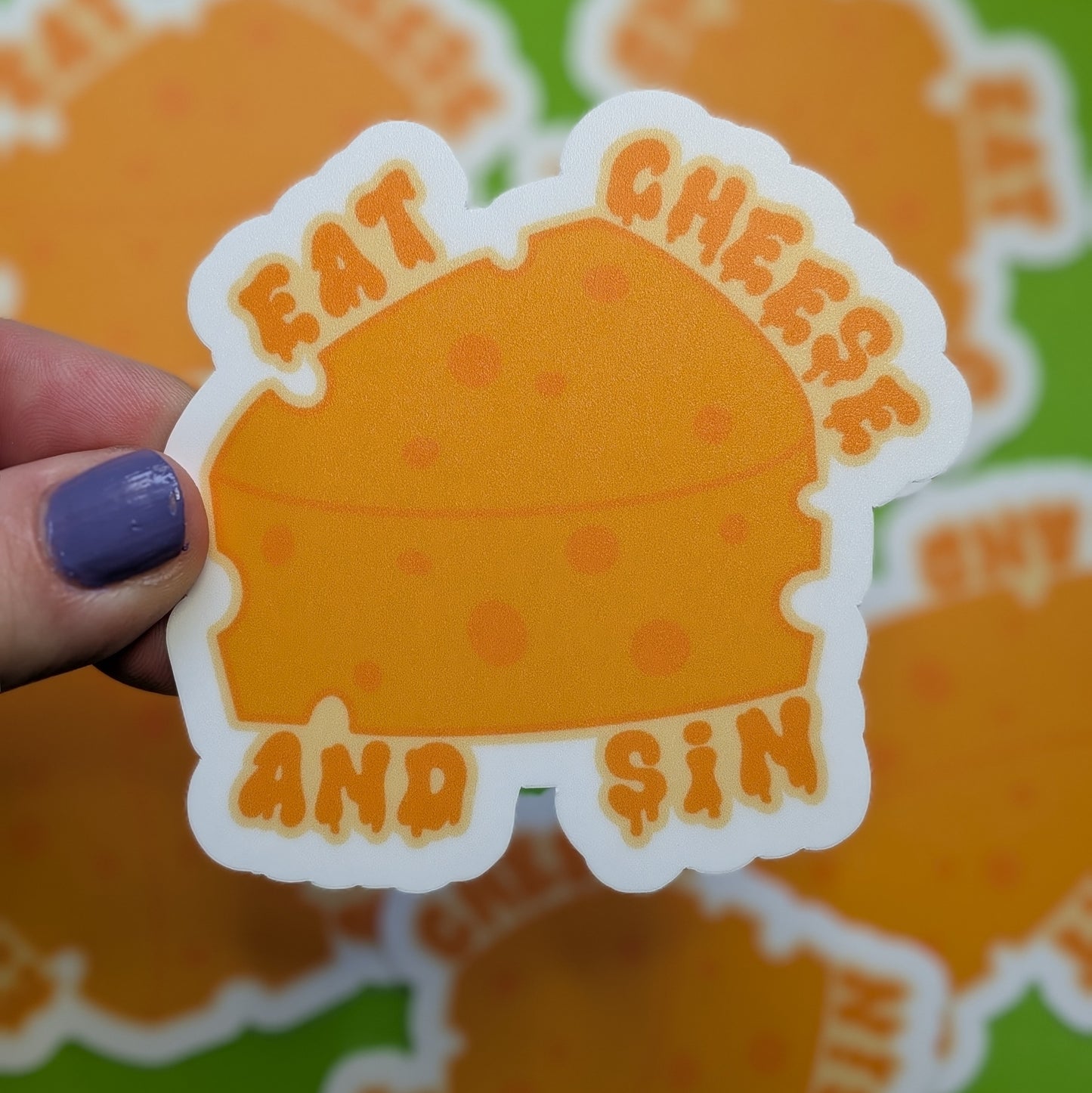 Cheese Sticker