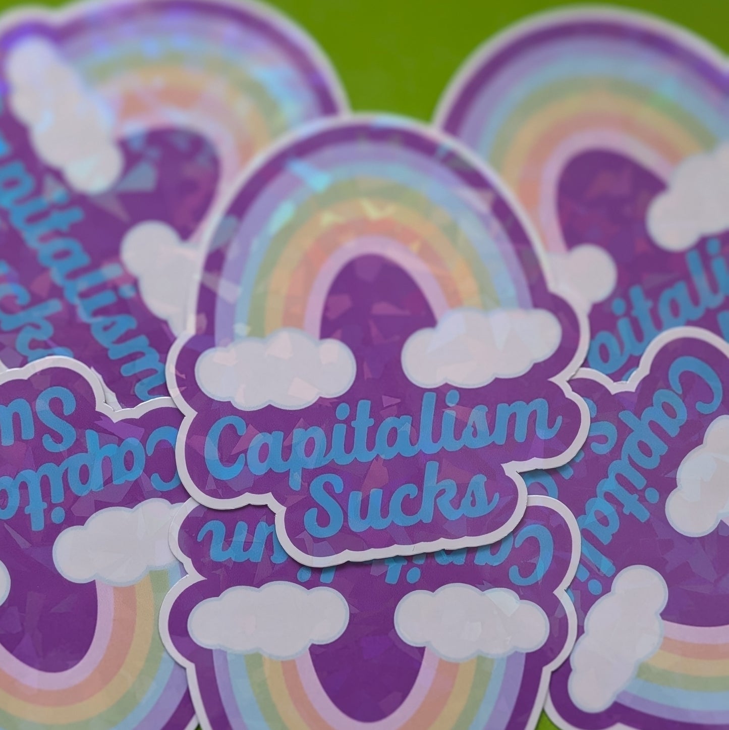 Anti Capitalism Sticker