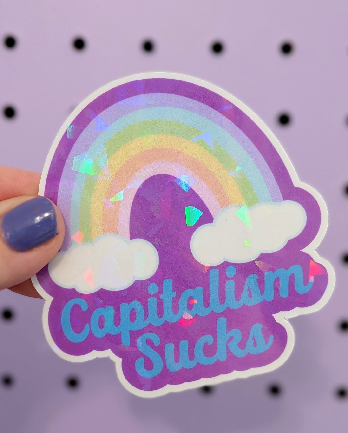 Anti Capitalism Sticker